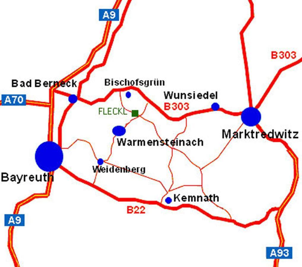 Ferienwohnungen Hottenroth Warmensteinach Eksteriør bilde